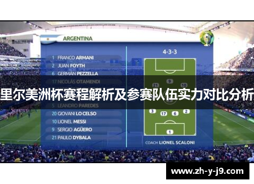 里尔美洲杯赛程解析及参赛队伍实力对比分析 里尔美洲杯赛程解析及参赛队伍实力对比分析